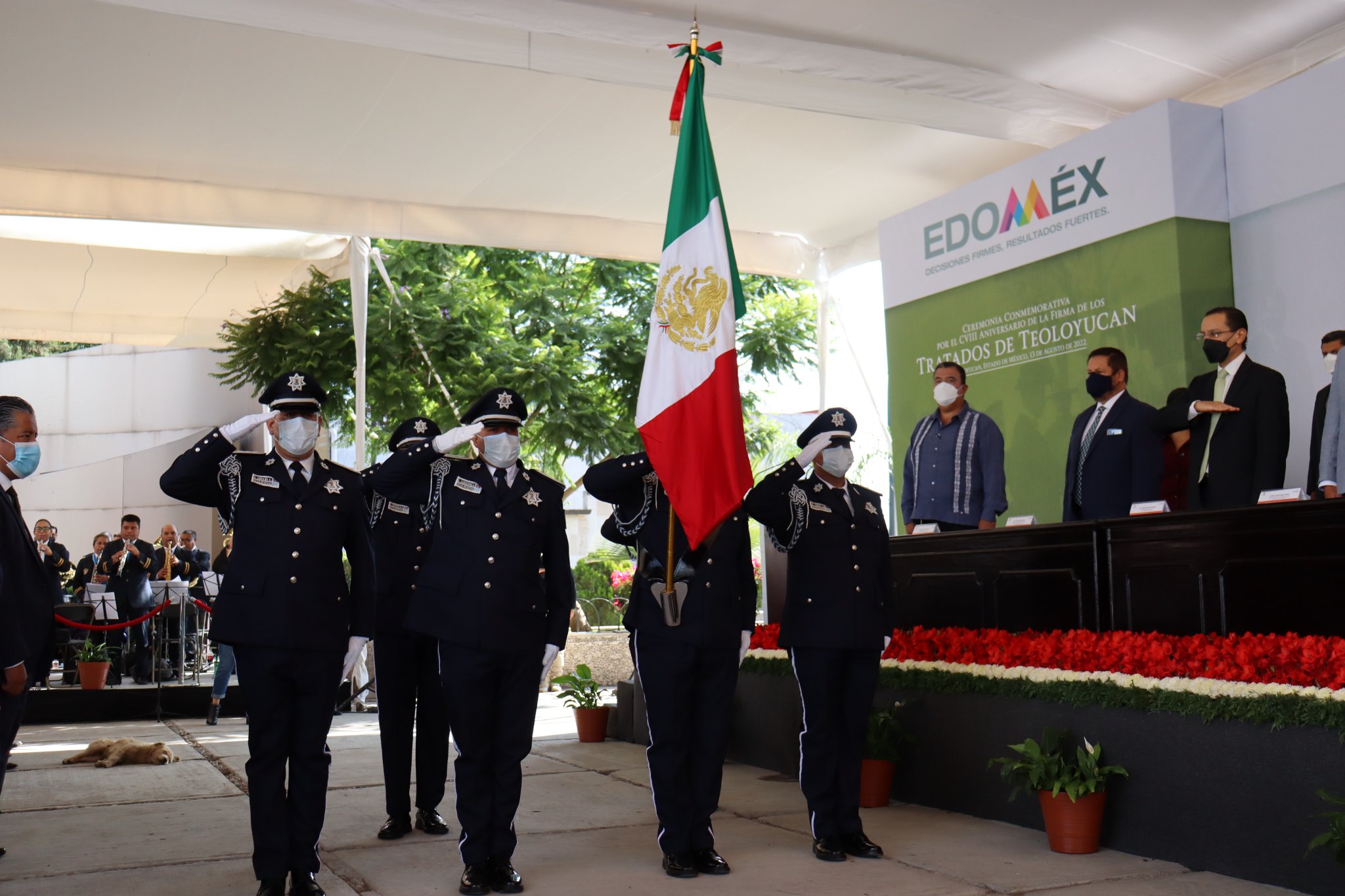 Ceremonia Civica Del CVIII Aniversario De La Firma De Los Tratados De