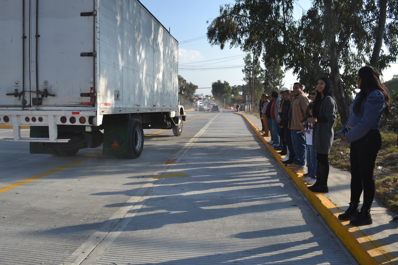 Carretera Huehuetoca-Teoloyucan, Rehabilitación De Puente Vehicular, Intersección Vial Y Construcción De Paraderos