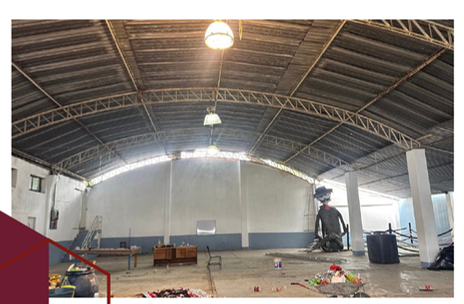 Antes: Remodelación Del Auditorio, Santa María Caliacac