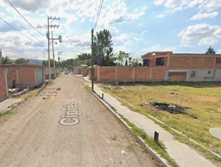 Antes: Calle Cipres, Barrio Zimapán