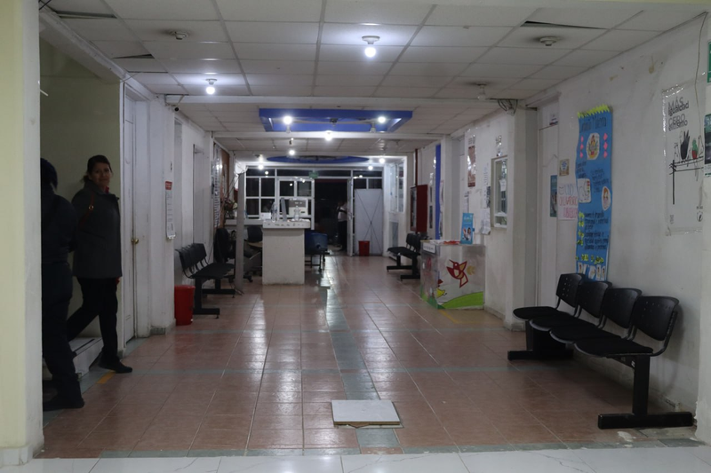 Antes: Rehabilitación De Unidad Médica DIF, Barrio Tlatenco