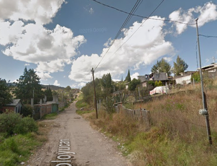 Antes: Calle Teoloyucan, Santa Cruz Del Monte