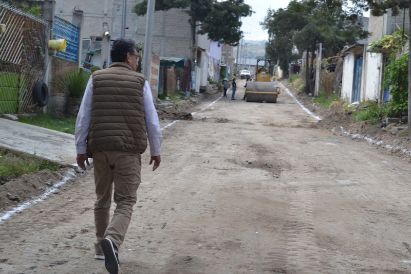 Antes: Calle Hidalgo, San Sebastián Teoloyucan
