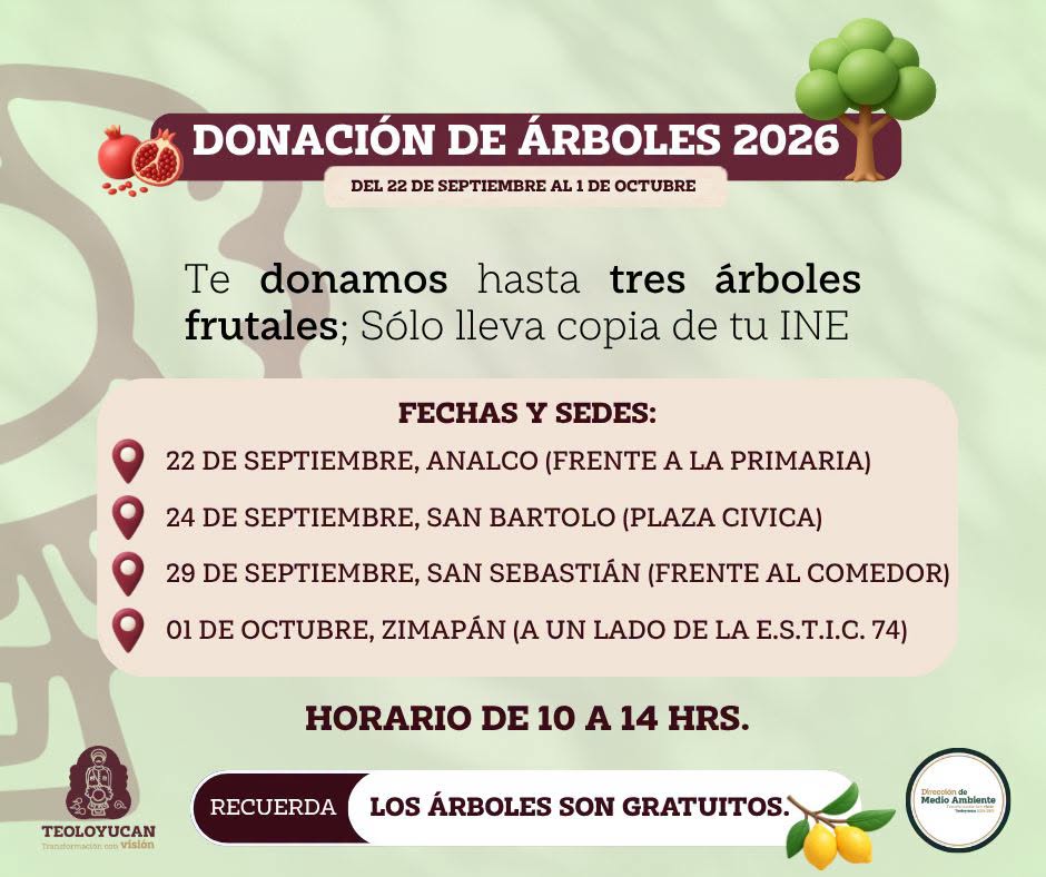 Donación de Árboles 2026