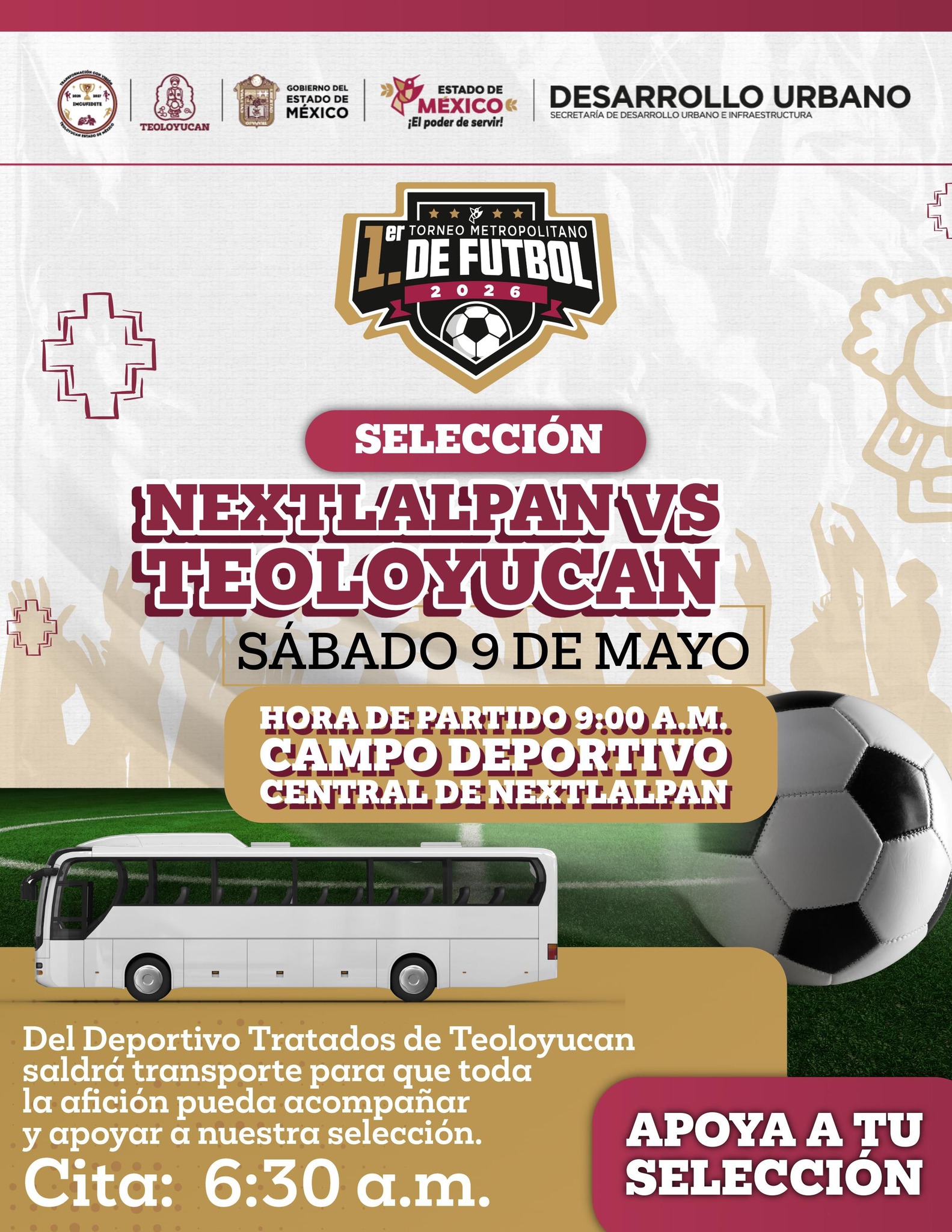 Torneo Metropolitano de Futbol 2026.