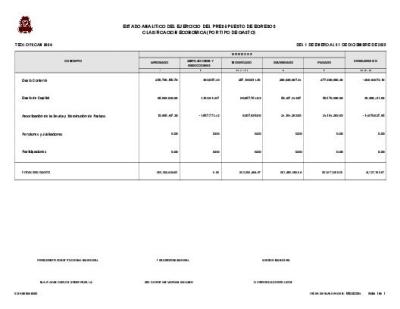 Clasificación económica (por tipo de gasto)