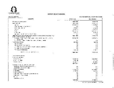 2. Estado de Actividades
