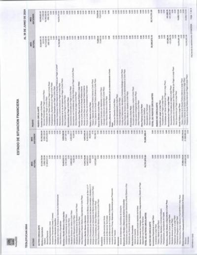 2. Estado de Situacion Financiera