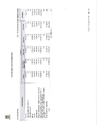 Estado Analitico de Ingresos 