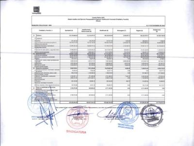 ESTADO ANALITICO CLASIFICACION FUNCIONAL
