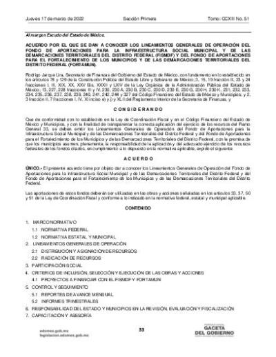 FISM Y FORTAMUN