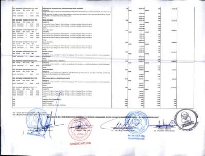 Anexo al Estado de Situación Financiera