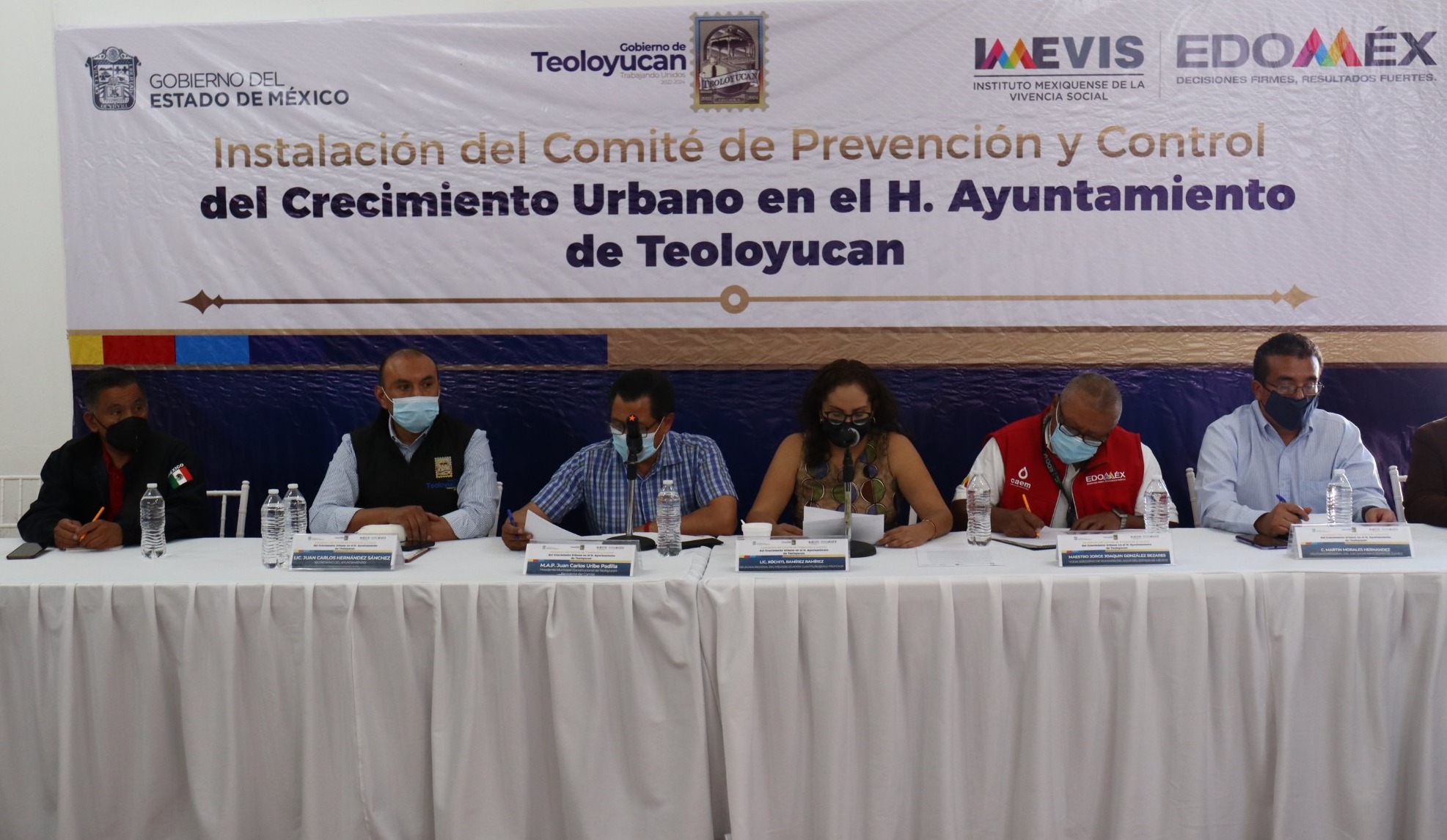Instalación del Comité de Prevención y Control del Crecimiento Urbano en el H. Ayuntamiento de #Teoloyucan