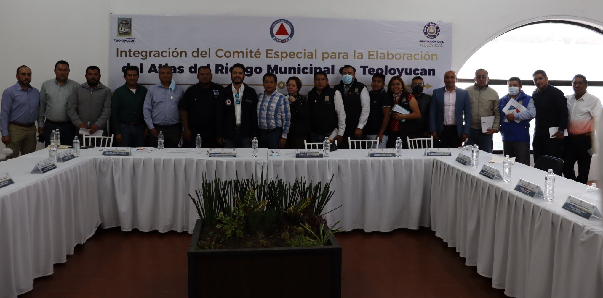 Integración del Comité Especial para la Elaboración del Atlas de Riesgo Municipal de Teoloyucan