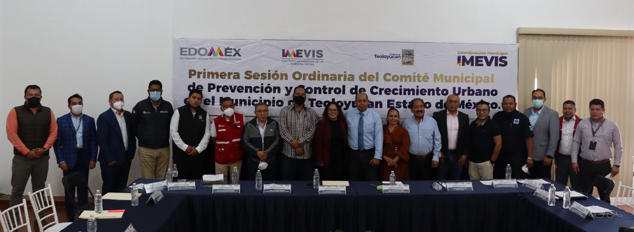 Primera Sesión Ordinaria del Comité Municipal de Prevención y Control de Crecimiento Urbano