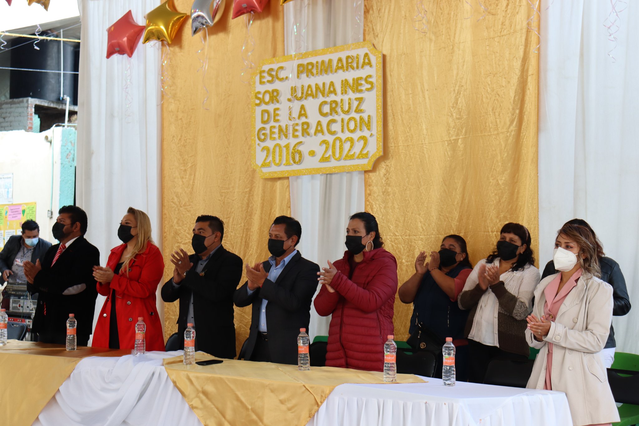 Clausura de ciclo escolar 2019 – 2022 de la Escuela Primaria Sor Juana Inés de la Cruz