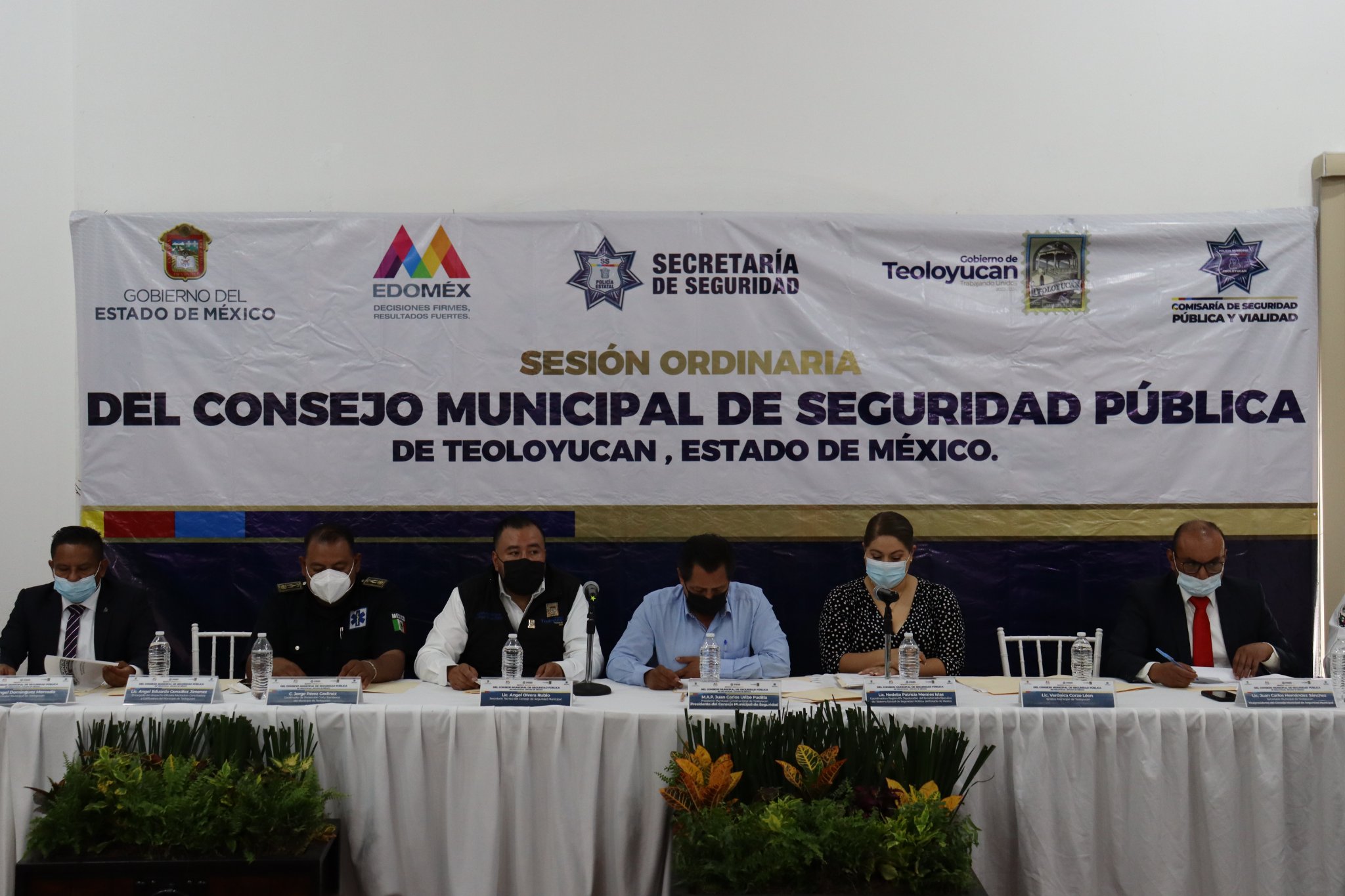 Sesión Ordinaria del Consejo Municipal de Seguridad Pública de #Teoloyucan, Estado de México