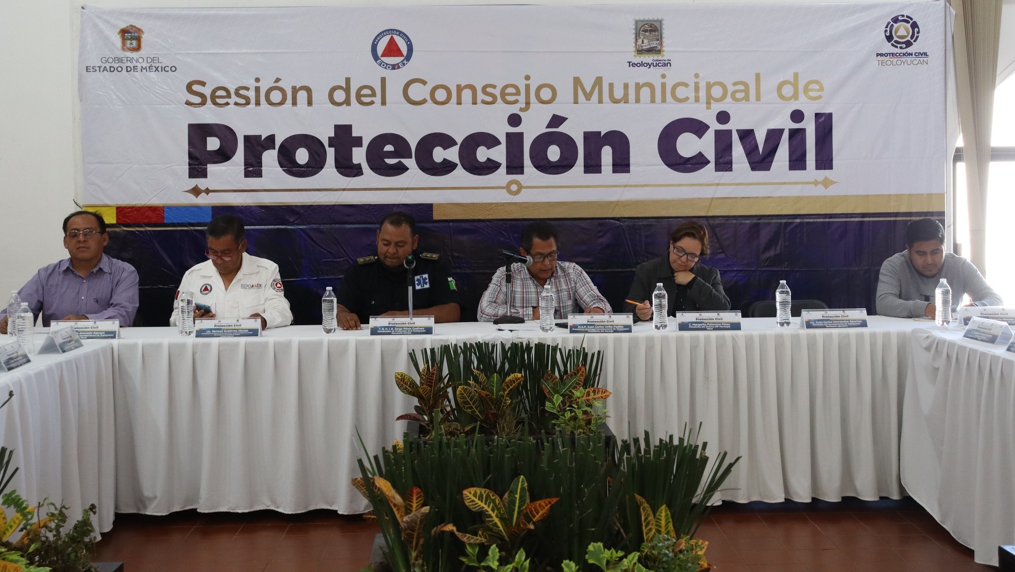 Primer Sesión del Consejo Municipal de Protección Civil
