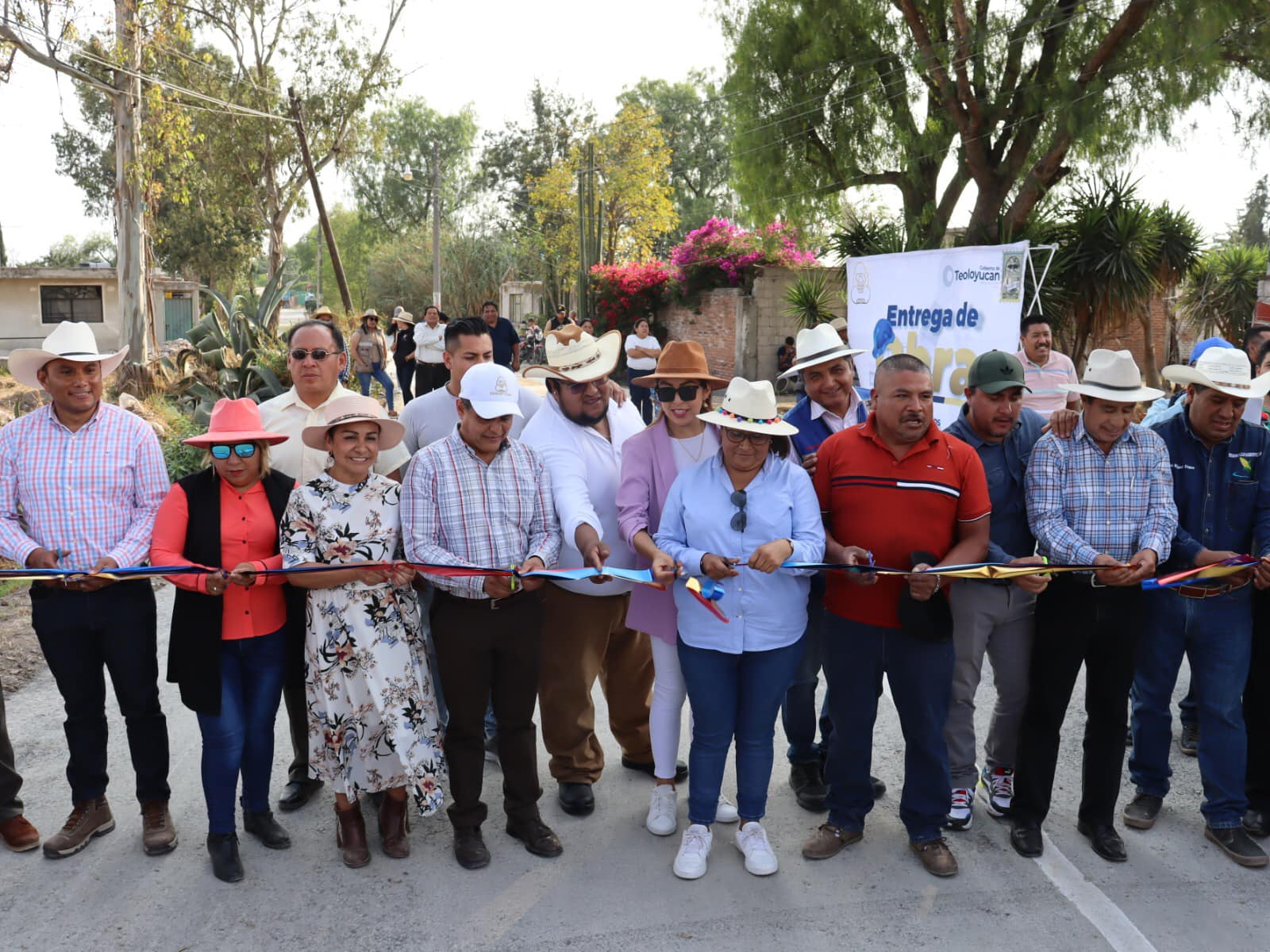 Inauguración de Obra, Calle Morelos