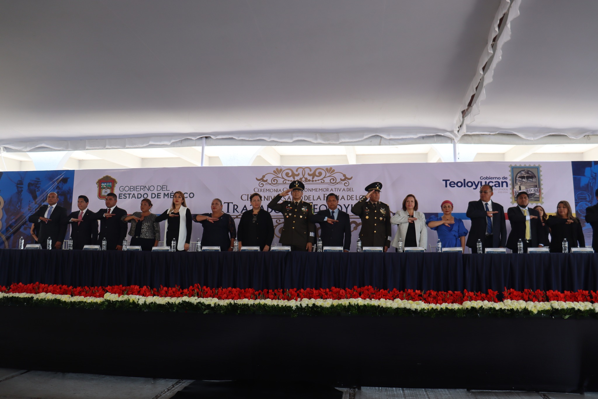 Ceremonia Civica del CIX Aniversario de la Firma de los Tratados de #Teoloyucan