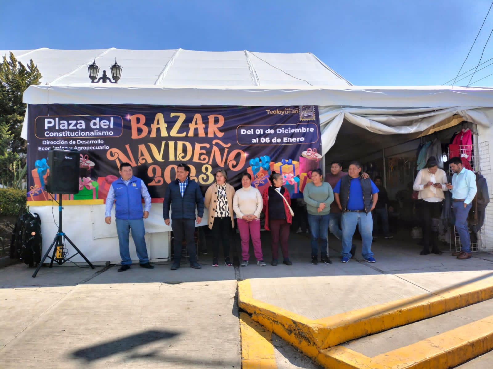 Inauguración del Bazar Navideño 2023