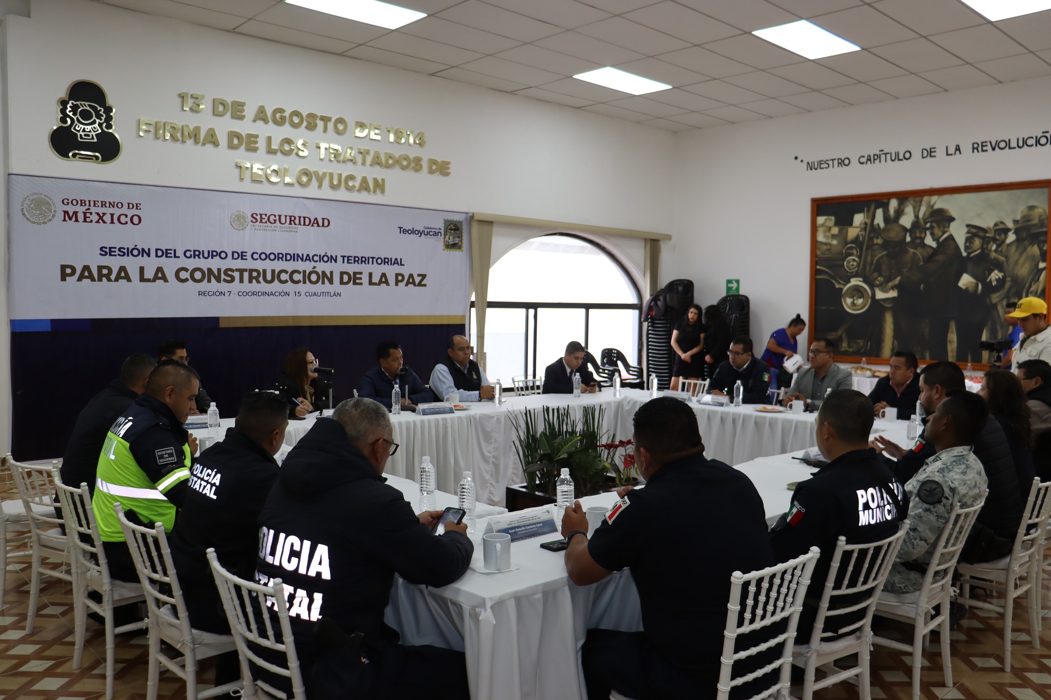 Sesión del Grupo de Coordinación Territorial para la Construcción de la Paz