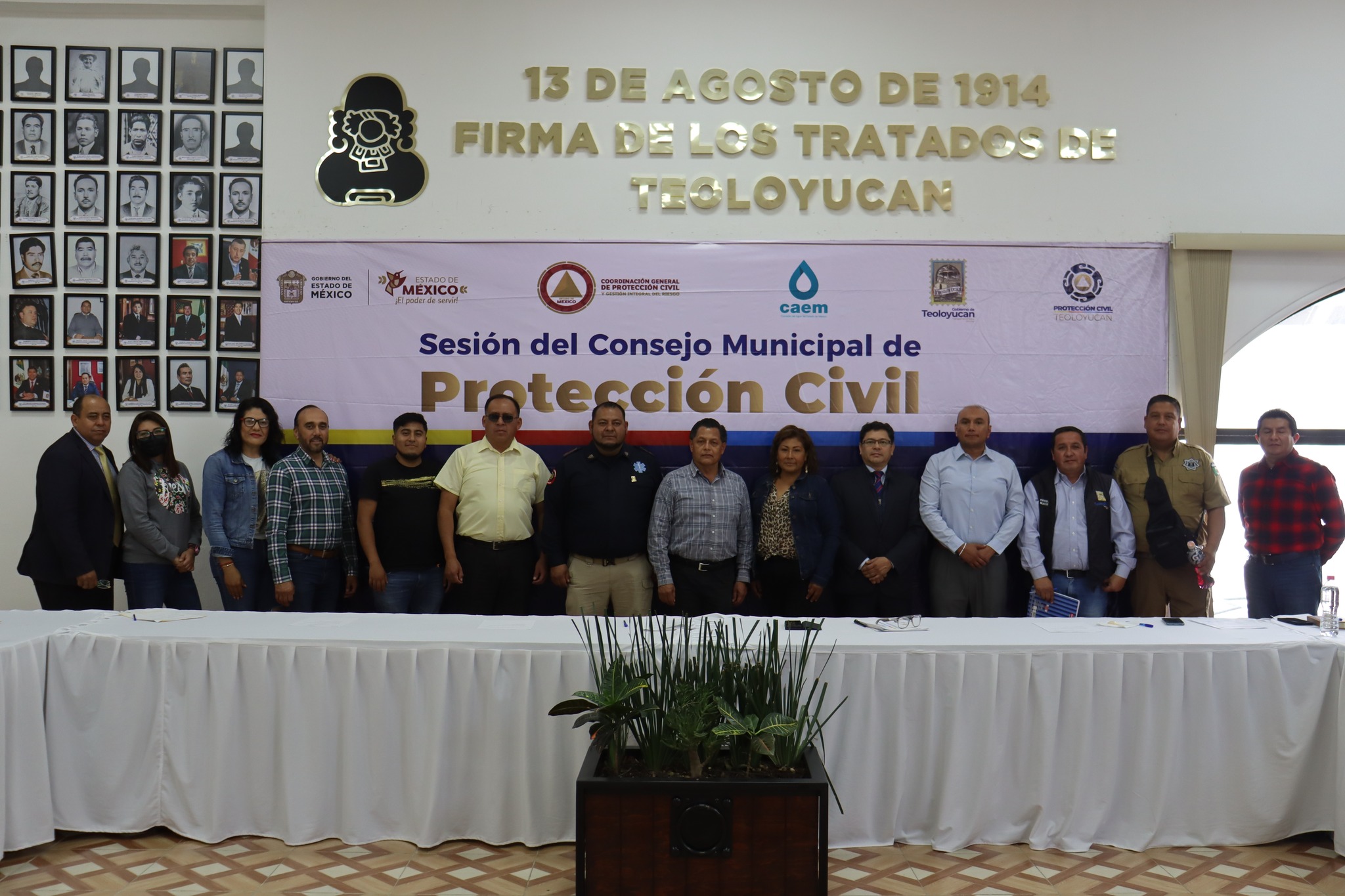 Sesión del Consejo Municipal de Protección Civil