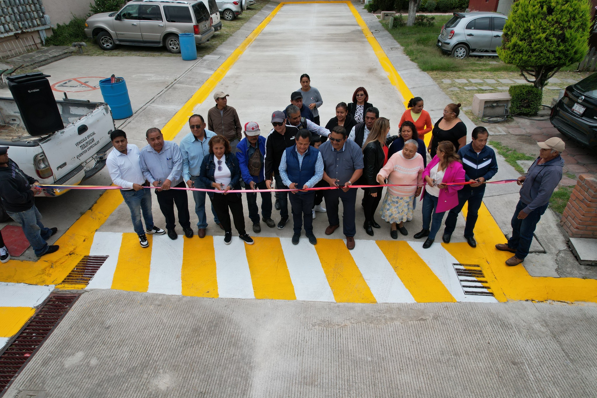 Inauguración de Obra de Pavimentación en Hacienda Beatriz, Bo. La Era